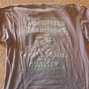 VOLUNTEER TRADITIONS Purple Tennessee Graphic Tee T-Shirt sz M